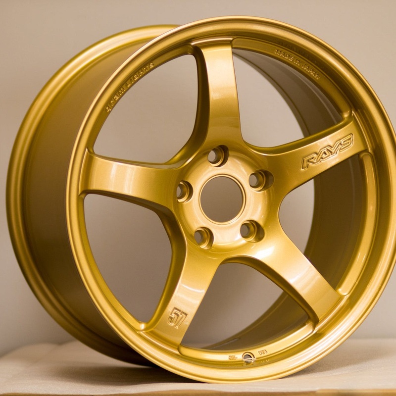 Gram Lights 57CR 17×9 +38 5×114.3 E8 Gold (SET)