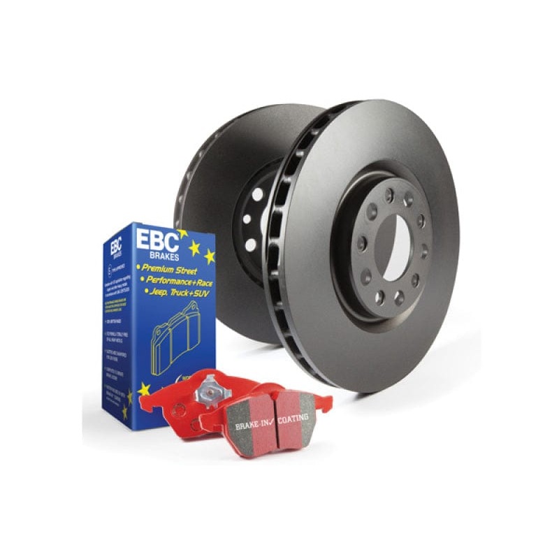 EBC S12 Kits Redstuff Pads and RK Rotors Mazda3 and Mazdaspeed3 Rear