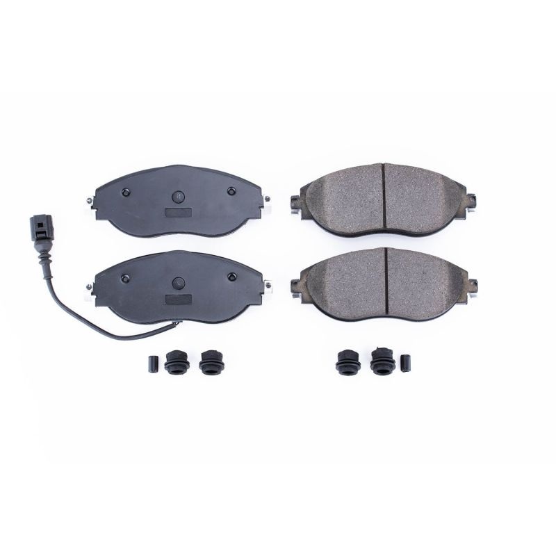 PowerStop Power Stop 2019 Audi A3 Quattro Front Z17 Evolution Ceramic Brake Pads w/Hardware