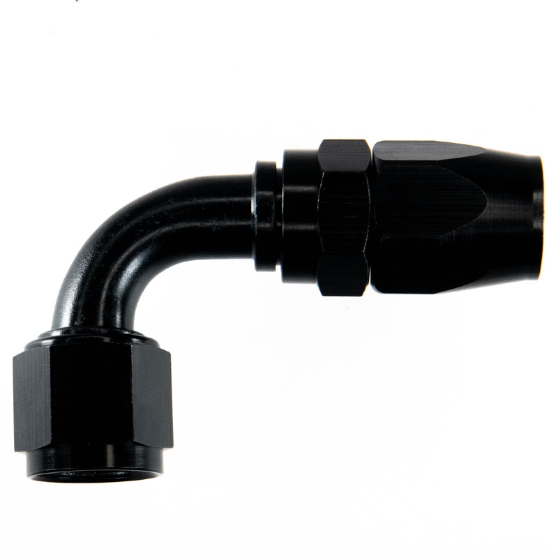 Fragola -10 AN 90 Hose End 229010-BL