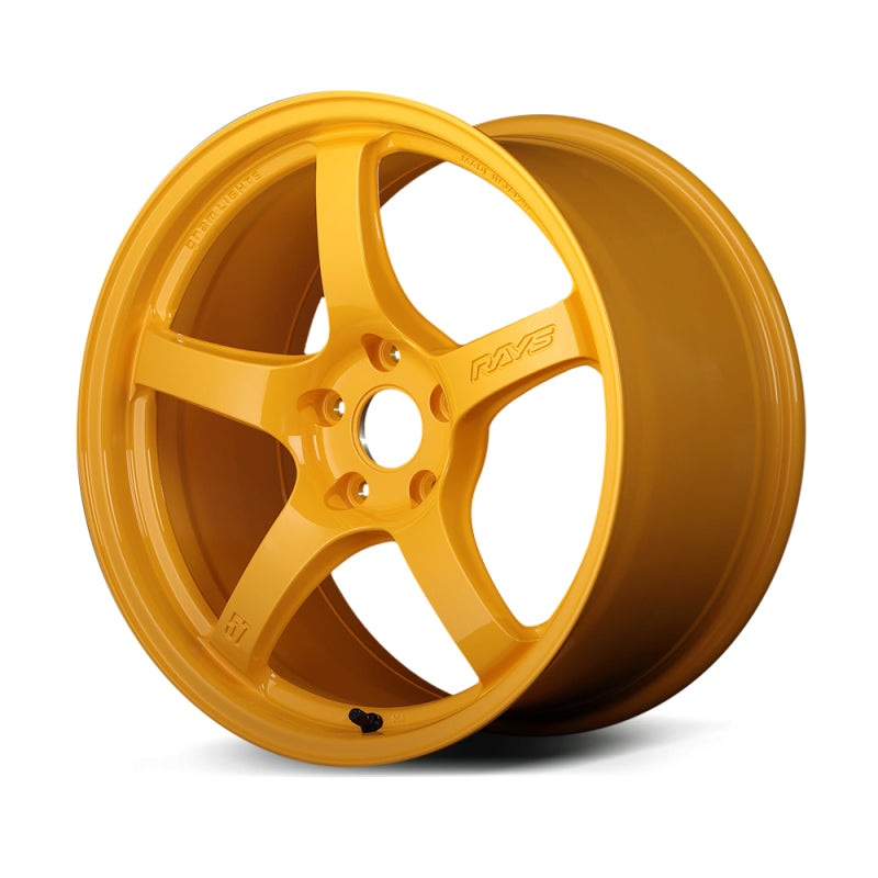 Gram Lights 57CR 17×9.0 +22 5-114.3 Mach Yellow