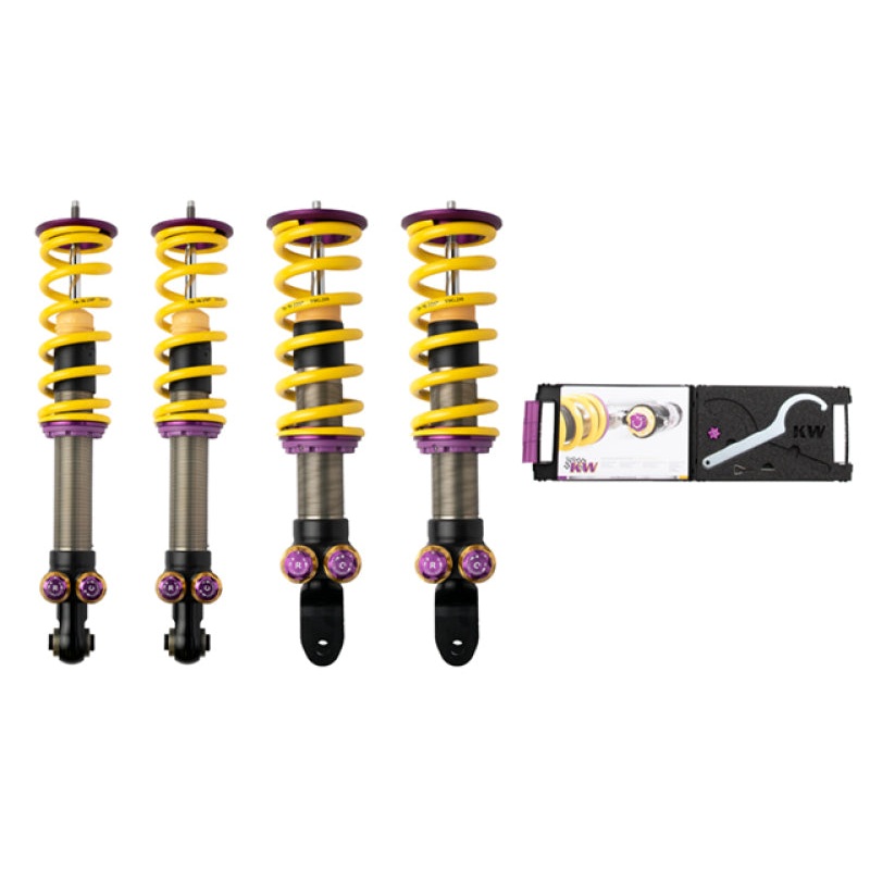 KW Coilover Kit V5 Bundle 2020 Chevrolet C8 Corvette Stingray w/ MagRide / w/o NoseLift