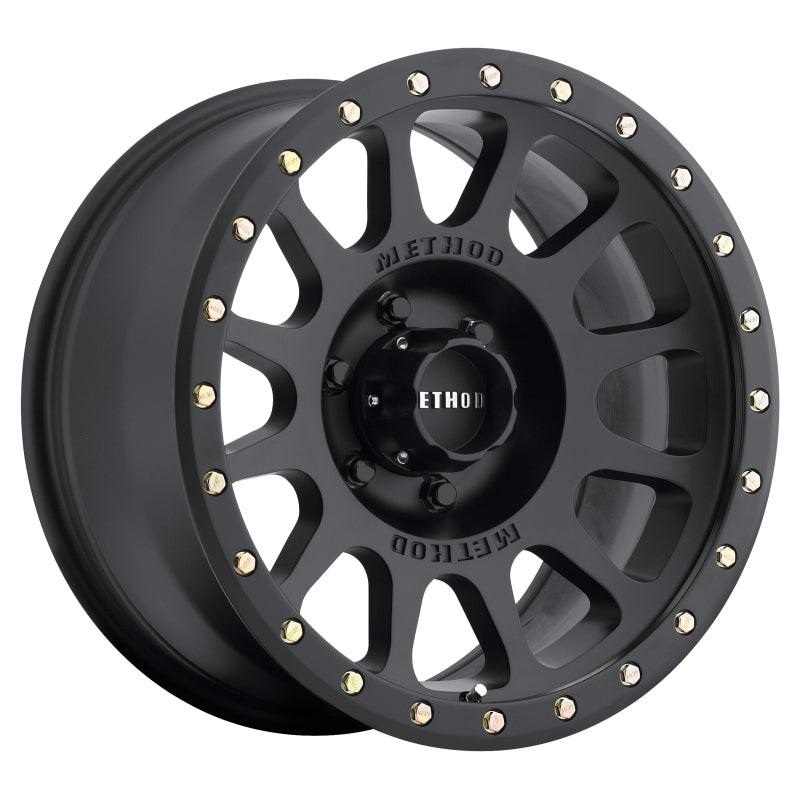 Method MR305 NV 20×9 +18mm Offset 6×5.5 108mm CB Matte Black Wheel