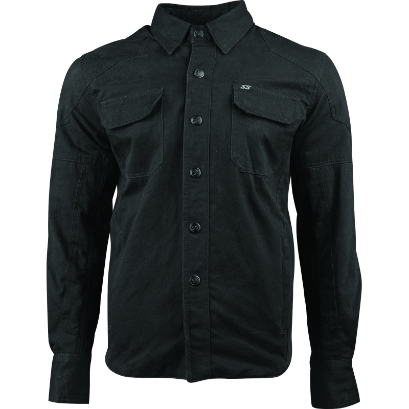 Speed and Strength Call to Arms Moto Shirt Black – Medium