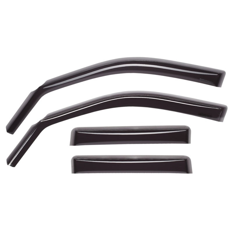 WeatherTech 18-23 Chevrolet Traverse Front & Rear Side Window Deflectors – Dark Tint