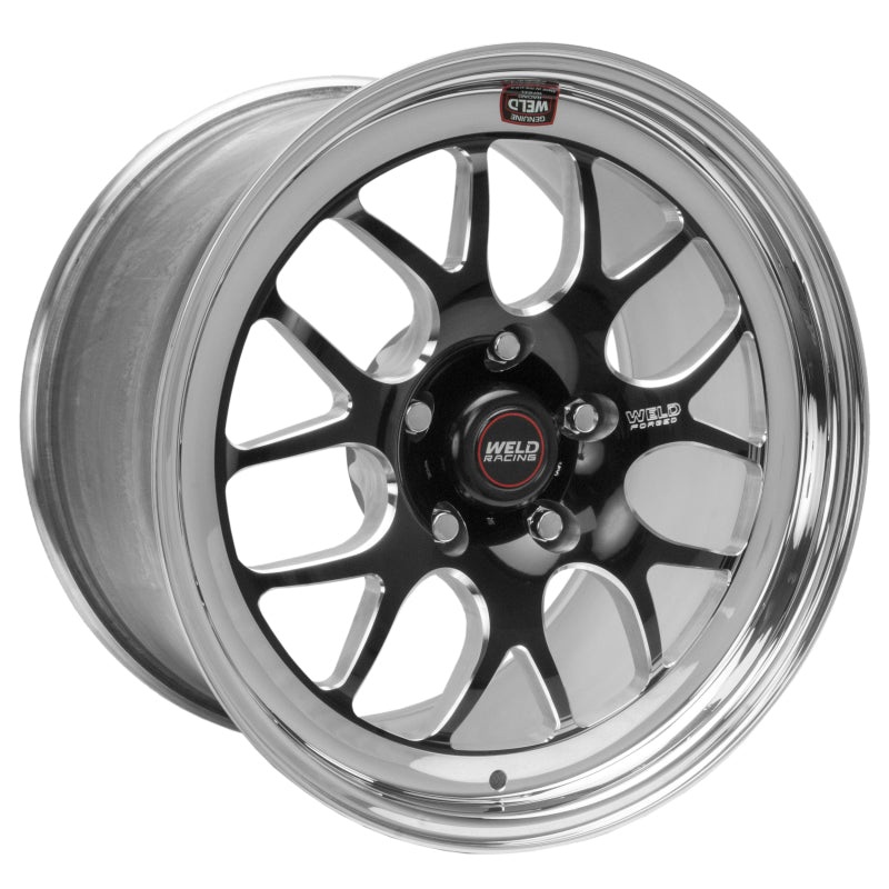 Weld S77 17×4.7 / 5×4.5 BP / 1.9in. BS Black Wheel (High Pad) – Non-Beadlock