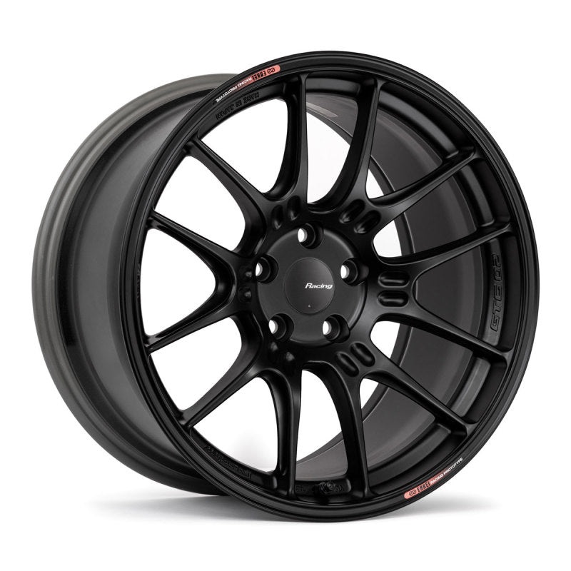 ENKEI GTC02 Wheel – 18×9.0 +25 | 5×112 | Matte Black