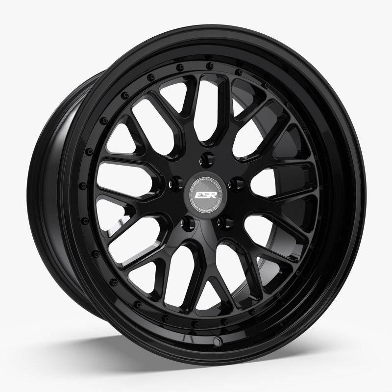 ESR CS1 18×9.5 5×114.3 +22 Gloss Black Wheel – Universal