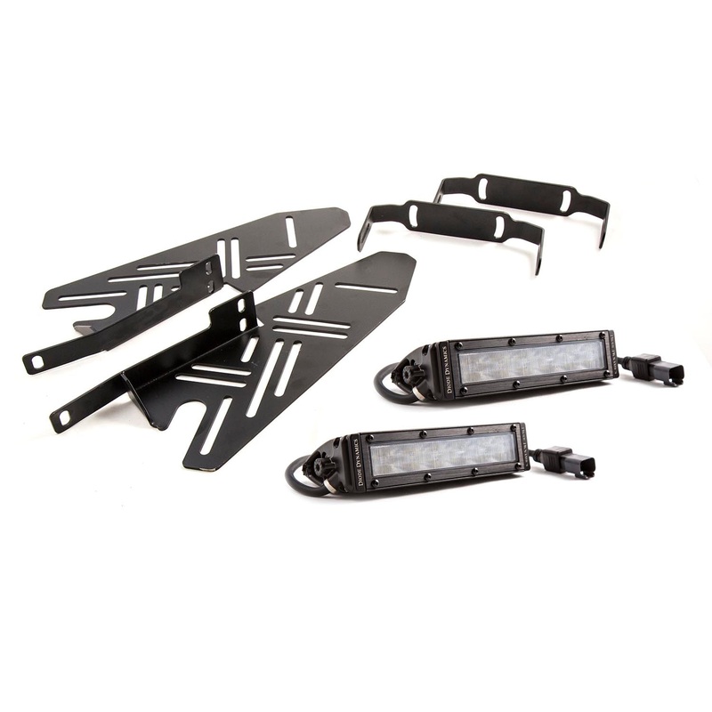 Raptor 2017 Stage Series Fog Kit Stage Series 6 Inch White Wide Diode Dynamics