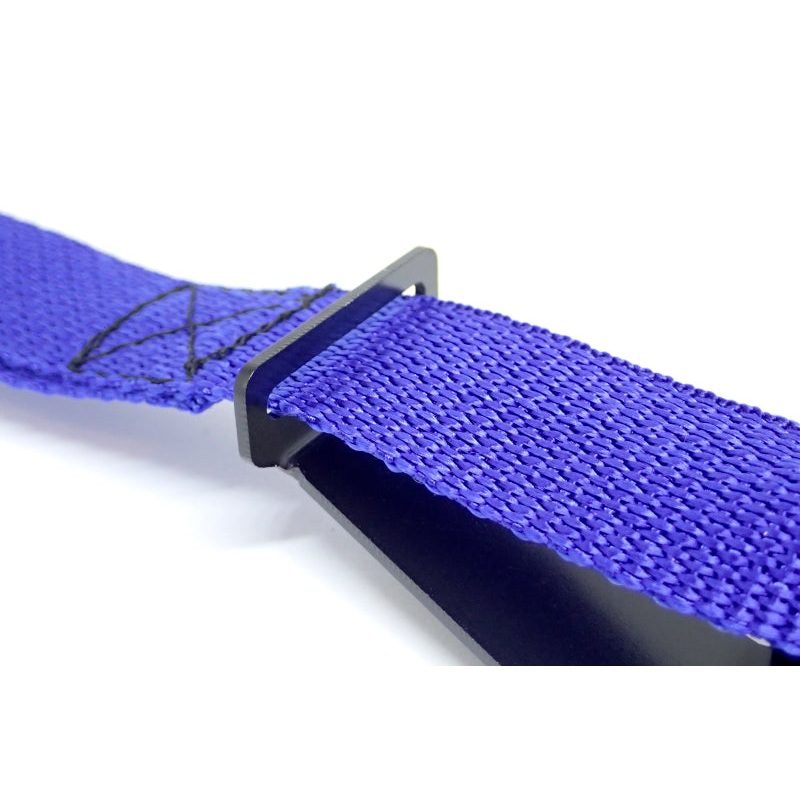 BuiltRight Industries 09-20 Ford F-150/Raptor (09-14 SuperCrew Only) Rear Seat Release – Blue Strap