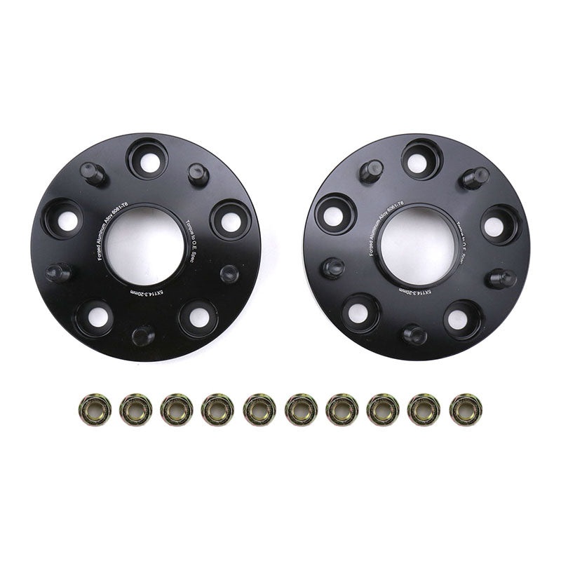 FactionFab [05-21 STI, 15-21 WRX] 5×114.3 20mm Wheel Spacers | 1.10213.1