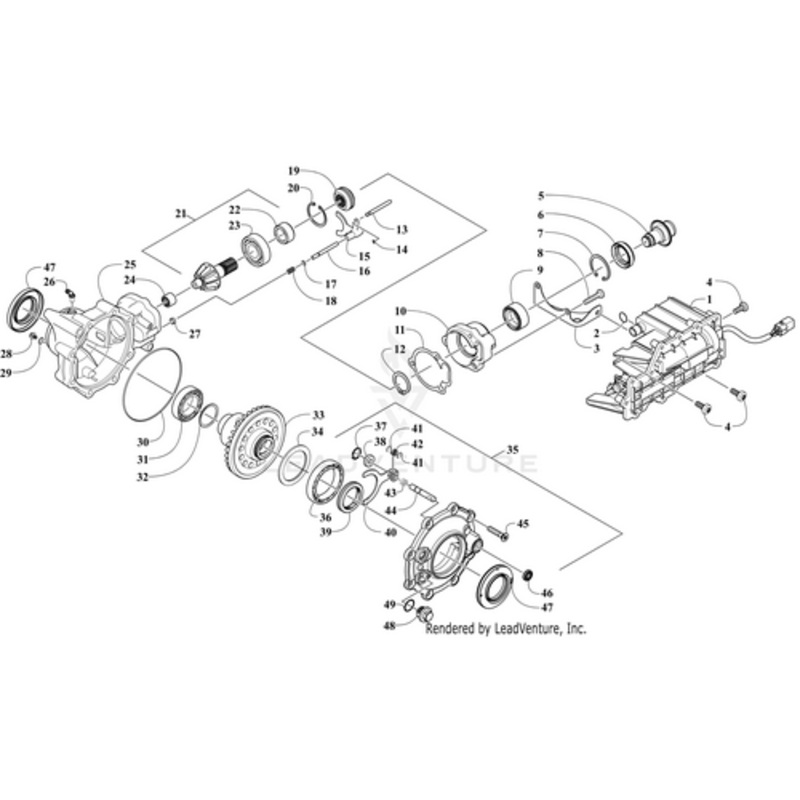 Input Shaft-Assembly by Arctic Cat