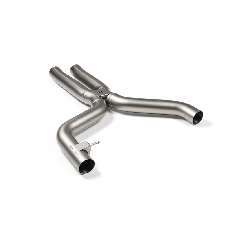 Akrapovic – 2021+ BMW G87 M2, G80 M3 & G82 M4 Evolution Short Link pipe w/o Resonator  (Titanium)