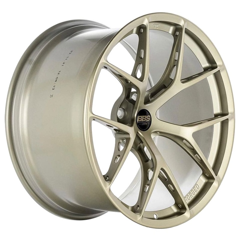 BBS FI-R 21″ 5×130 White Gold