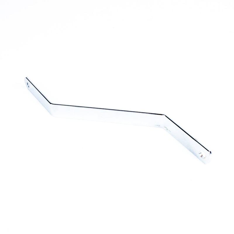 Parolin Eurostar Cadet Driver Panel Upper Bracket, Chrome