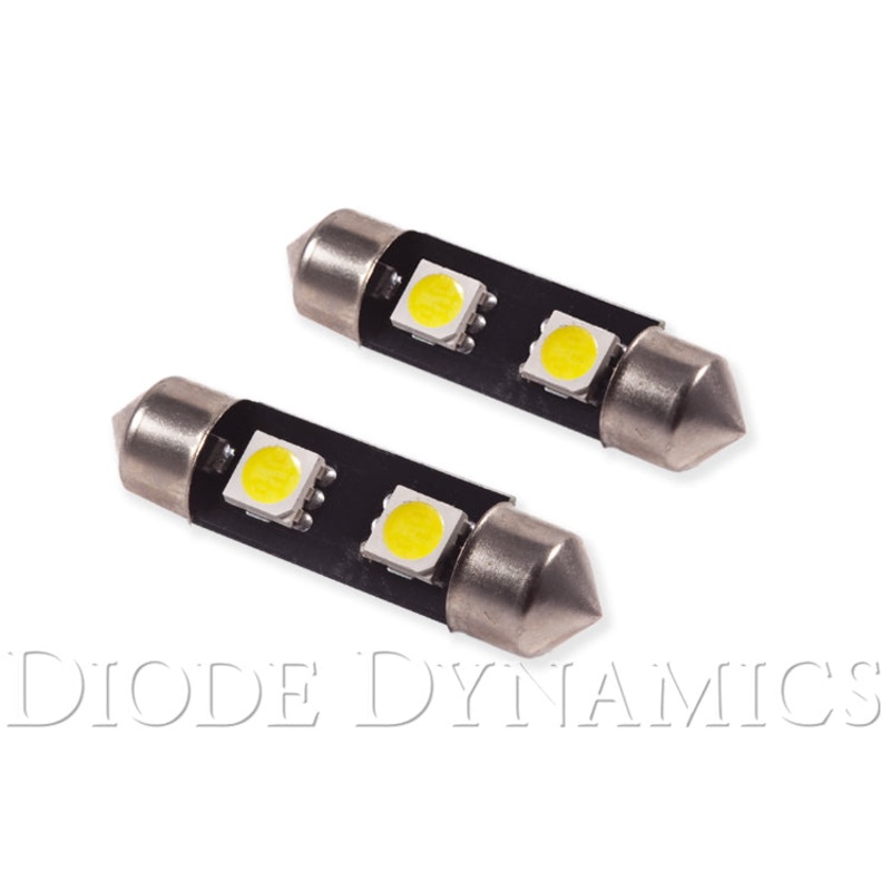 36mm SMF2 LED Bulb Blue Pair Diode Dynamics