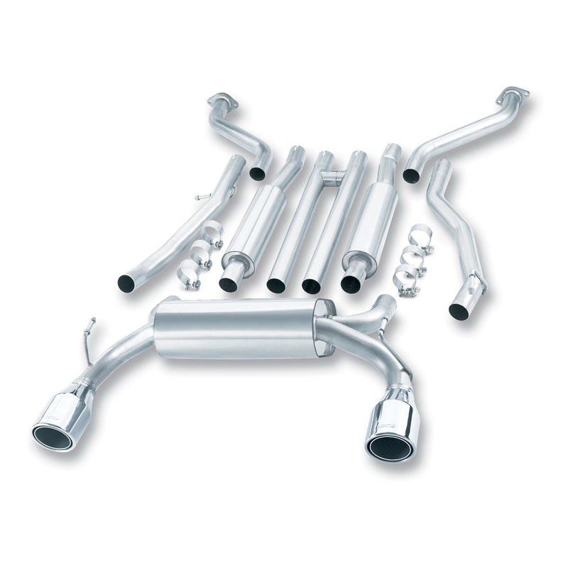 Borla Cat-Back Exhaust System – S-Type | 2003-2007 Infiniti G35 Coupe 3.5L (140057)