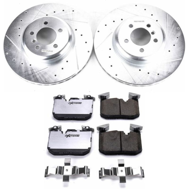 PowerStop Power Stop 12-15 BMW 335i Front Z26 Street Warrior Brake Kit