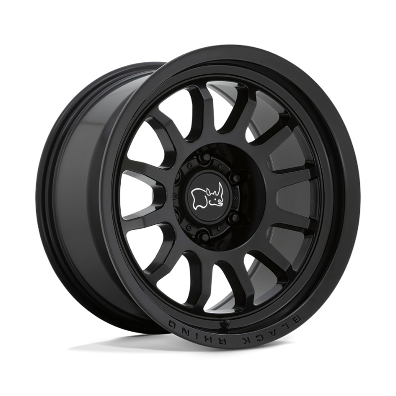 20×9.5 Black Rhino Rapid Matte Black