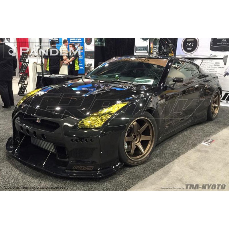 GReddy Pandem Wide Body V2 Rear Fenders | 2009-2021 Nissan GTR  (17020606)