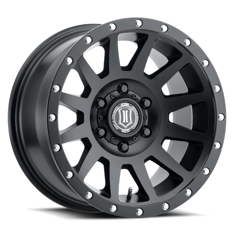 ICON Alloys Compression 18″ 6×135 Satin Black