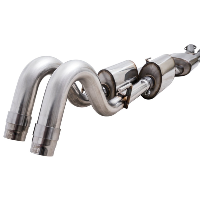 AWE 2016-2022 Toyota Tacoma 0FG Exhaust with BashGuard – No Tips