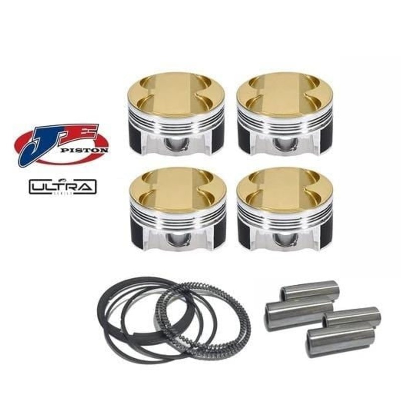 JE Ultra Series Forged Pistons Toyota MR2 SW20 Celica AllTrac 3SGTE Gen 2 / 3 86mm STD -6 cc 9.0:1