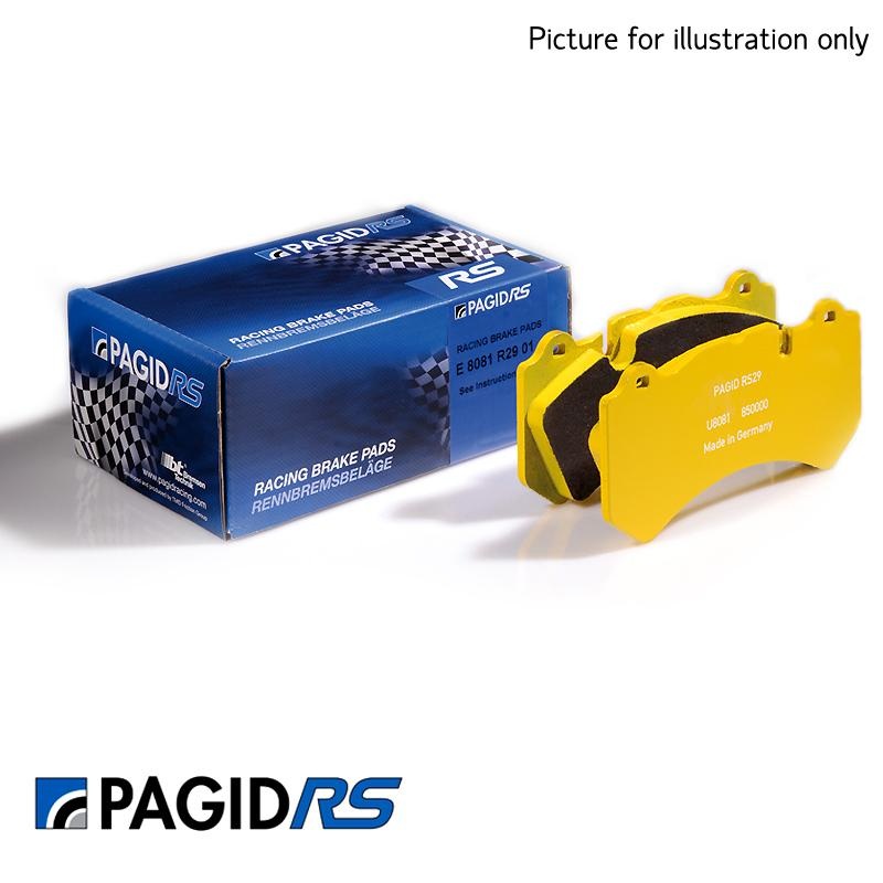 Pagid RS 29 Yellow Rear Brake Pads Nissan GT-R R35 09-20