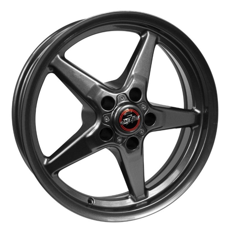 Race Star 92 Drag Star 17×10.50 5×4.50bc 7.63bs Direct Drill Metallic Gray Wheel