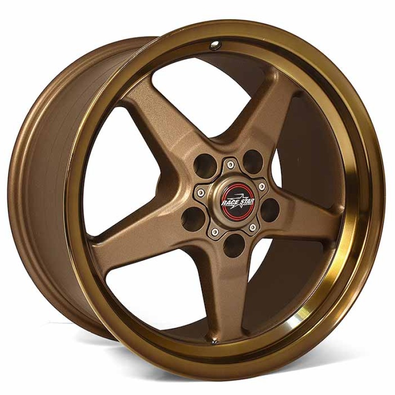 Race Star 92 Drag Star Bracket Racer 20×6 5×115 BC 3.20 BS Bronze