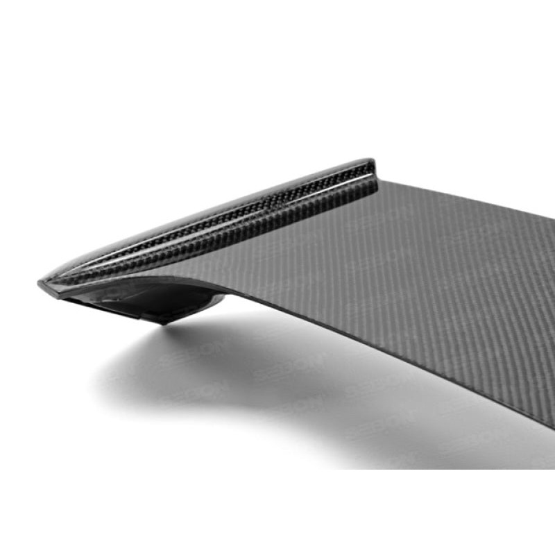 Seibon 08-10 Subaru WRX/STi Hatchback OEM-style Carbon Fiber Rear Spoiler Shaved