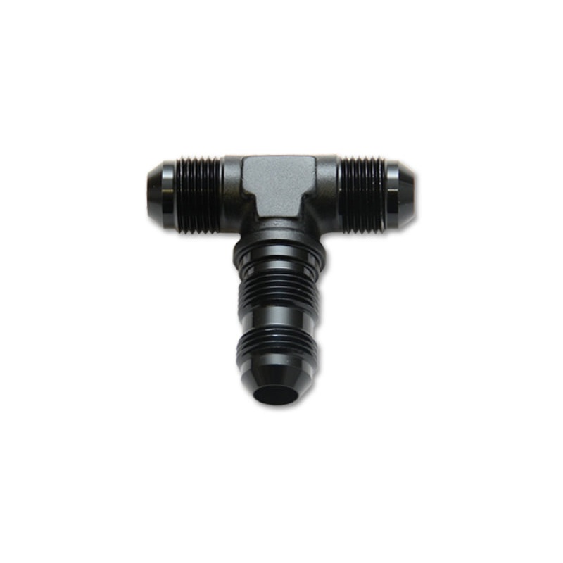 Vibrant -8AN Bulkhead Adapter Tee Fitting – Anodized Black Only