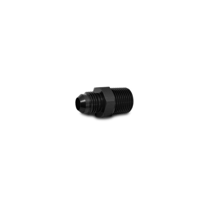 Vibrant -8AN to 1/4in NPT Straight Adapter Fitting – Aluminum