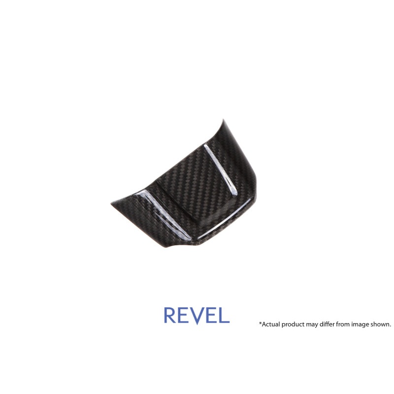 Revel GT Dry Carbon Steering Wheel Insert Lower Cover 15-18 Subaru WRX/STI – 1 Piece
