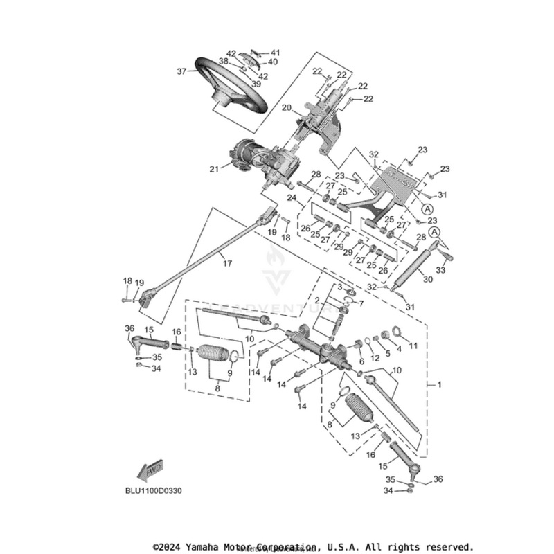 Steering Column 2 by Yamaha