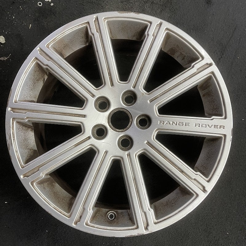 20″ RANGE ROVER 10-11 alloy 20×8.5 10 single spokes grooves finish Original OEM Wheel Rim