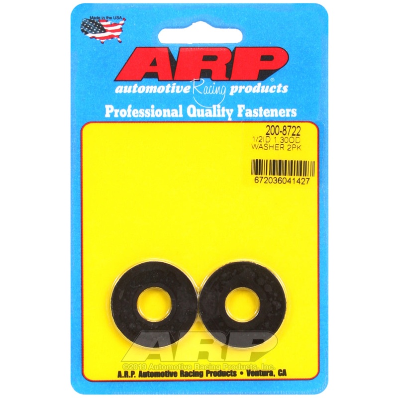 ARP 1/2 ID 1.30 OD Black Oxide Washer Kit (2 Pieces)