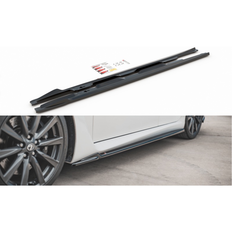 Maxton Design Side Skirts Diffusers – Lexus IS F Mk2