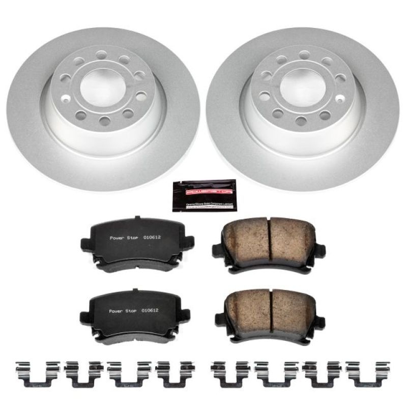 PowerStop Power Stop 2013 Audi A3 Rear Z23 Evolution Sport Coated Brake Kit
