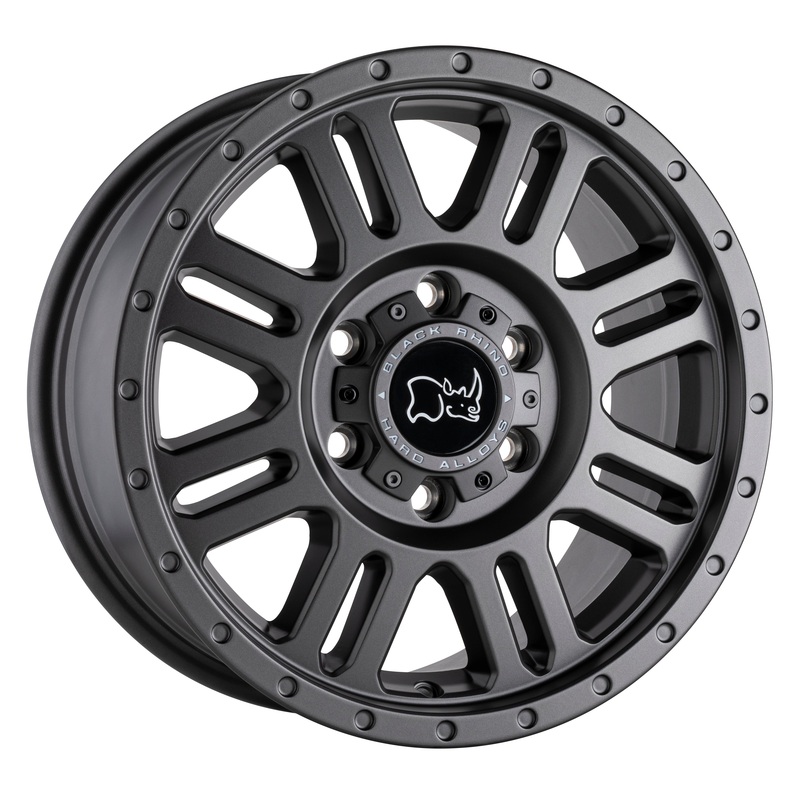 17×8.0 Black Rhino Yellowstone 5×130