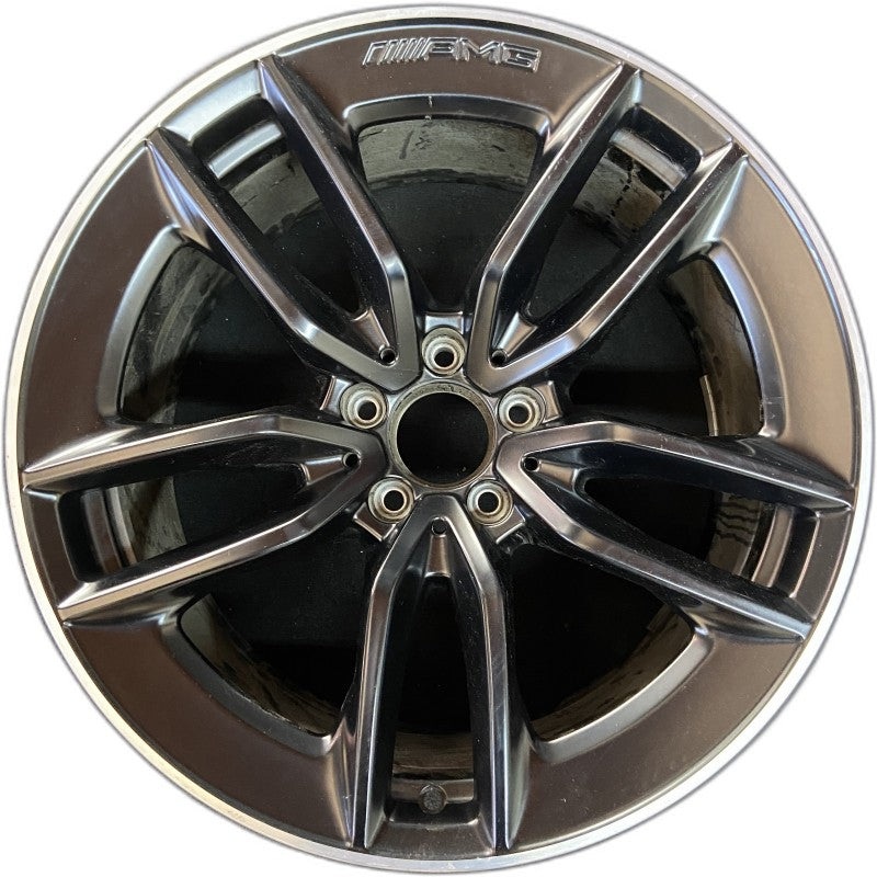19″ MERCEDES GT 19-21 290 Type 4 Dr GT53 19×9.5 5 double spoke black Original OEM Wheel Rim