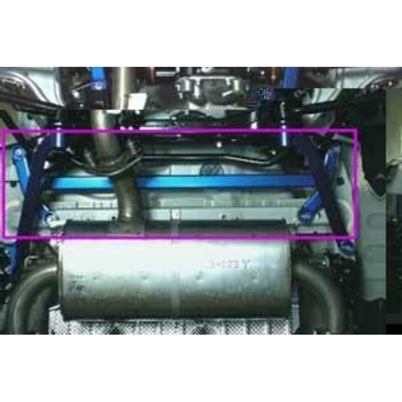 Cusco Rear Member Rear Brace | 2008-2015 Mitsubishi Evo X (566 492 RR)