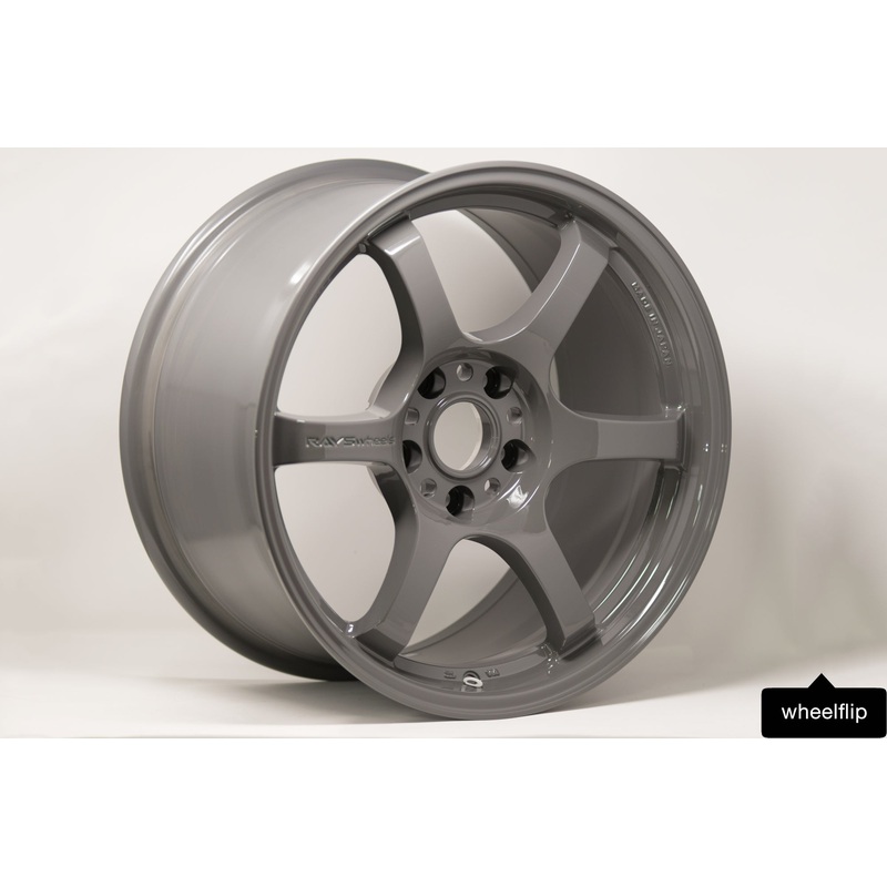 Gram Lights 57DR 17×9 +22 5×114.3 Glossy Gray (SET)