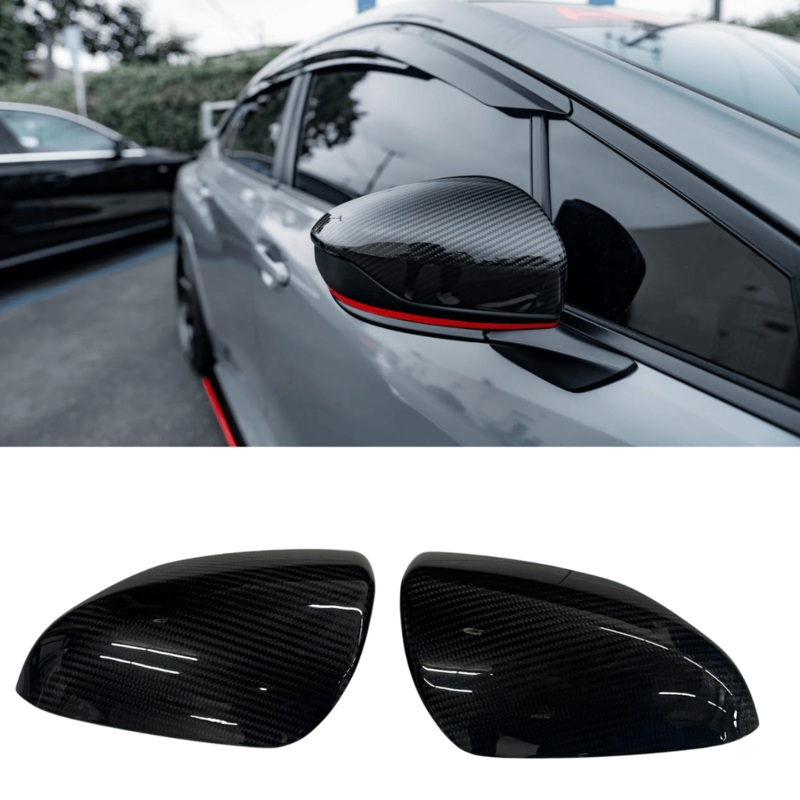 AeroflowDynamics [22-25 WRX] Carbon Fiber Mirror Caps Direct Replacement