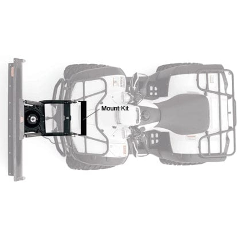 Kawasaki SXS Provantage Front Snow Plow Mounting Kit By Warn