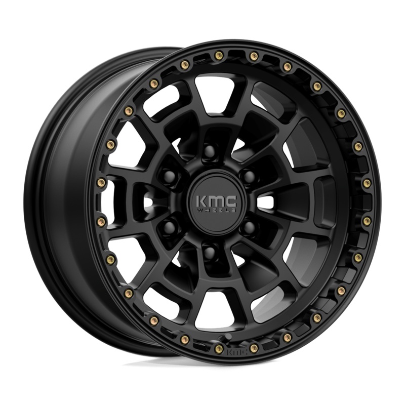 KMC Wheels KM718 Summit 17″ 6×135 Satin Black