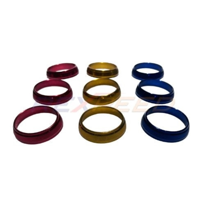 Rexpeed 2022+ GR86 / BRZ Alloy Center Control AC Ring Knob Cover | Gold | FR75B