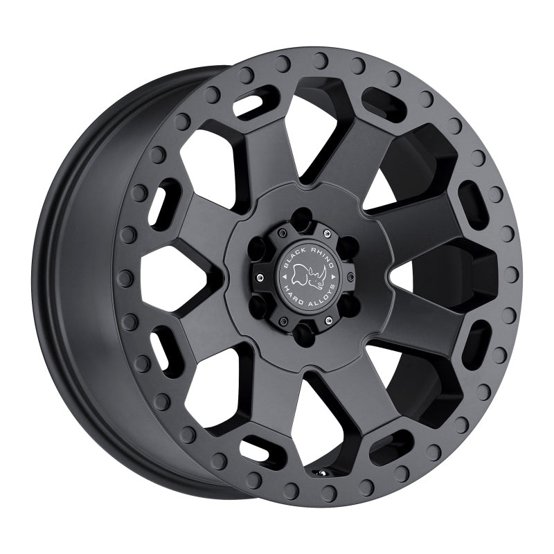 18×9.0 Black Rhino Warlord Matte Gunmetal