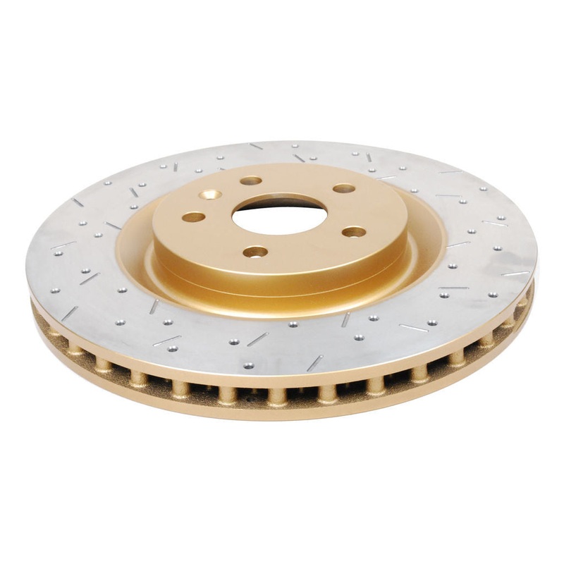 DBA Street Series X Drilled/Slotted Brake Rotor – 2011-2014 WRX