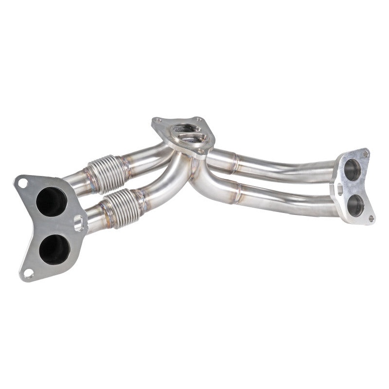 PERRIN 22-25 Subaru WRX / 20-25 OBXT & LXT / 19-25 Ascent Equal Length Header – Brushed SS